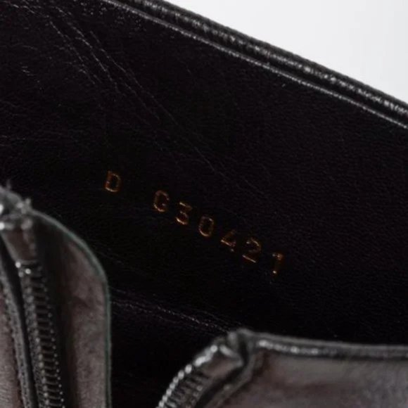 Chanel CC Black Leather Pearl Stiletto Booties - Picture 11 of 11
